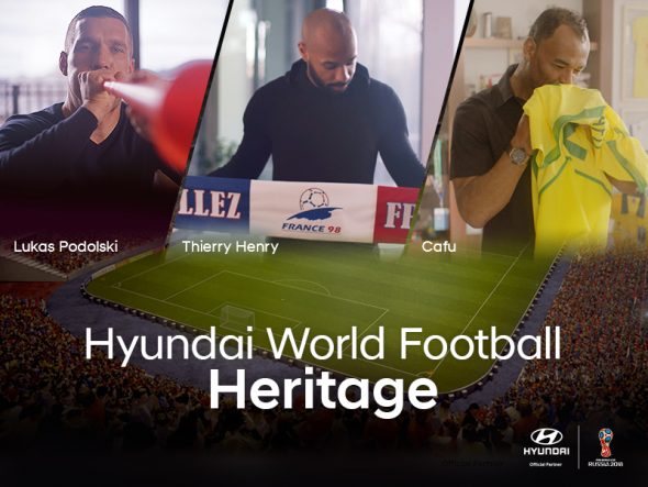 Zúčastněte se s Hyundai finále Mistrovství světa ve fotbale 2018 v Rusku
