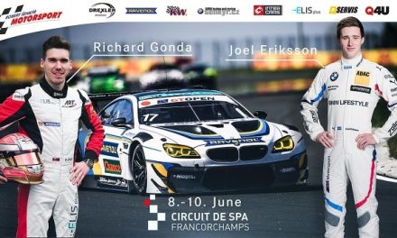 Šenkýř Motorsport v top sestavě na GT Open do Spa Francorchamps