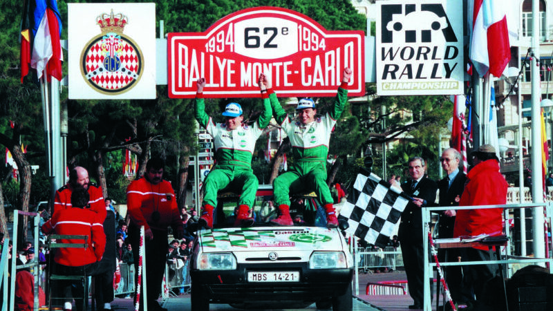 Škoda Favorit Rally Monte Carlo